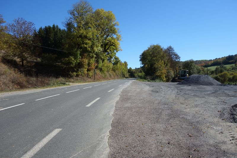 de la gare de Moulin-Mage  l'arrt du Plos