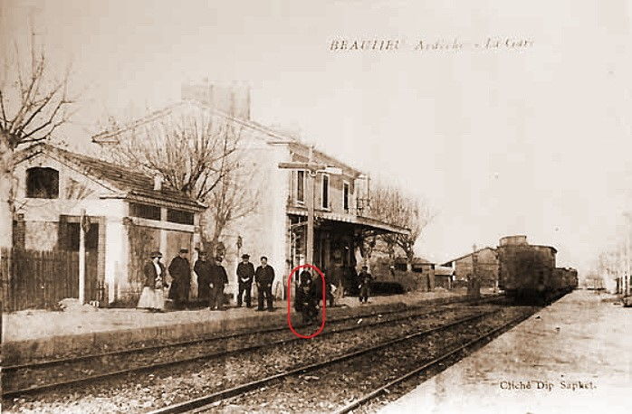 de la gare de Beaulieu-Berrias à la gare de Grospierres