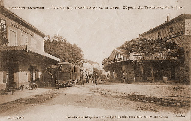 Tramway de Ruoms à Vallon