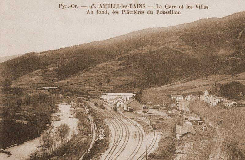 Emprise de la gare d'Amélie-les-Bains