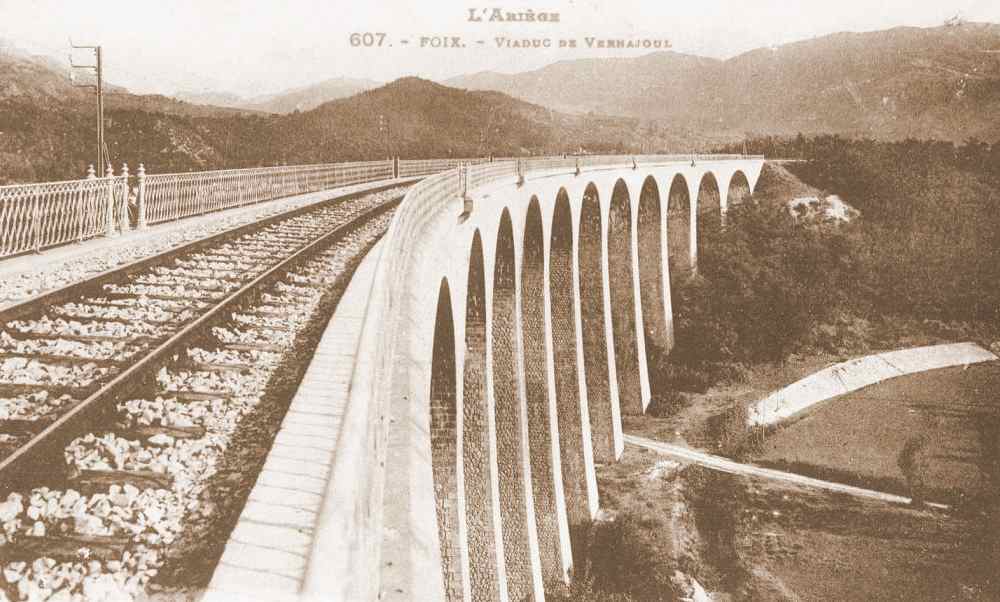 De la gare de Foix à la gare de Baulou-Ariège