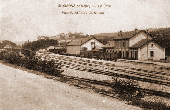 Emprise de la gare de Saint-Girons