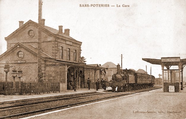 de la halte de Lez-Fontaine à la gare de Sars-Poteries