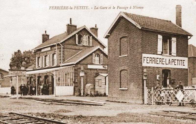 de la halte d'Obrechies à la gare de Ferrières-la-Petite
