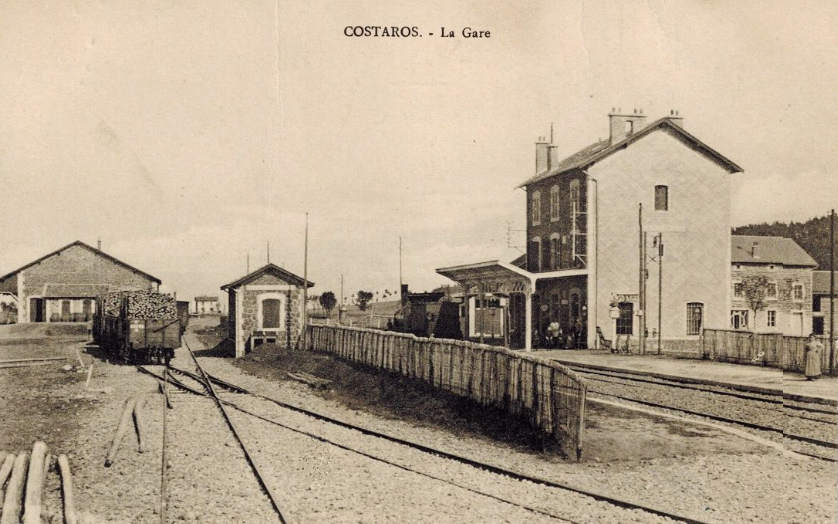 Emprise de la gare de Costaros-Cayres
