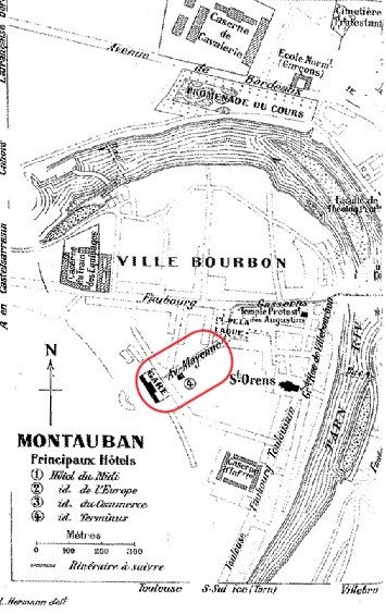 Plan de Montauban-Villebourbon