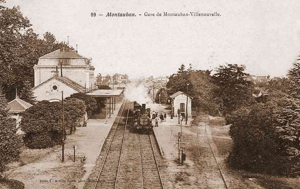 Emprise de la gare de Montauban-Villenouvelle