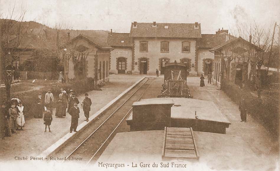 Gare de Meyrargues Sud France