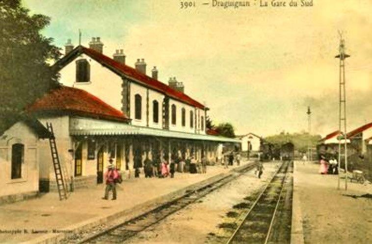 de la gare de Flayosc à la gare de Draguignan