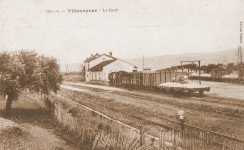 De la gare de Villeveyrac à la gare de Saint-Pargoire