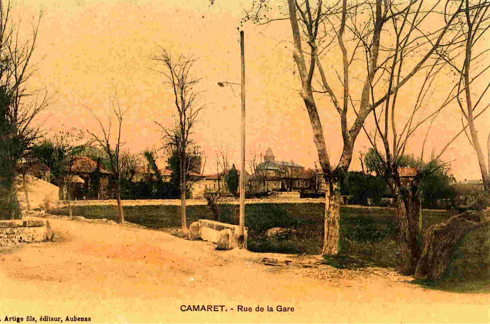 Rue de la gare de Camaret