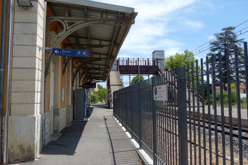 de la gare de Velleron à la gare de l'Isle-sur-Sorgue