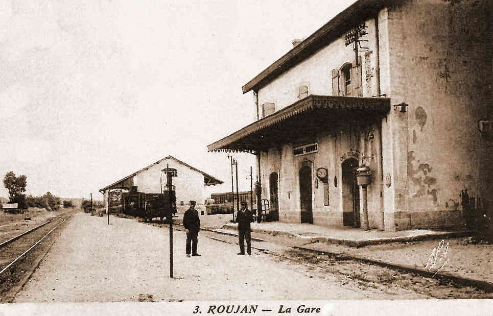 De la gare de Caux à la gare de Roujan-Neffiès