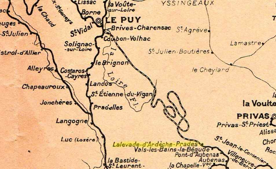 Ligne Le Puy Nieigles-Prades