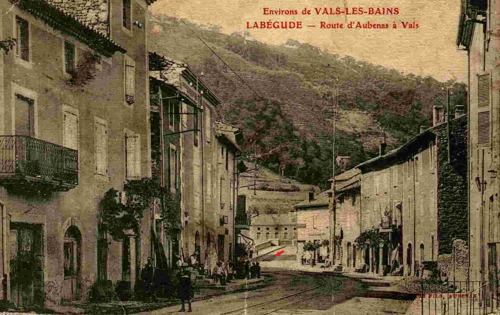 Société Ardéchoise des Tramways Electriques Vals-les-Bains - Labégude