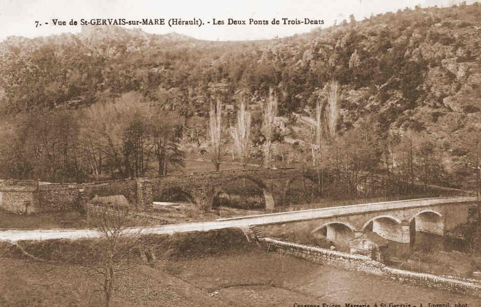 Pont des Trois Dents Saint-Gervais-sur-Mare