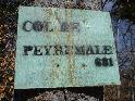 Col de Peyremale (Panneau) - FR-34- 881 mtres