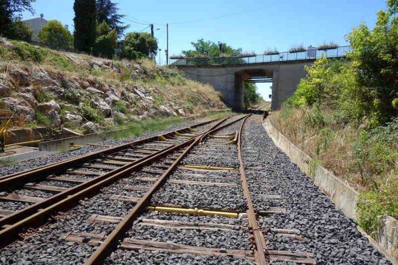 Emprise de la gare de Cazouls-lès-Béziers