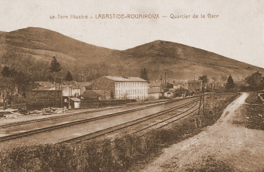 Emprise de la gare de Labastide-Rouairoux