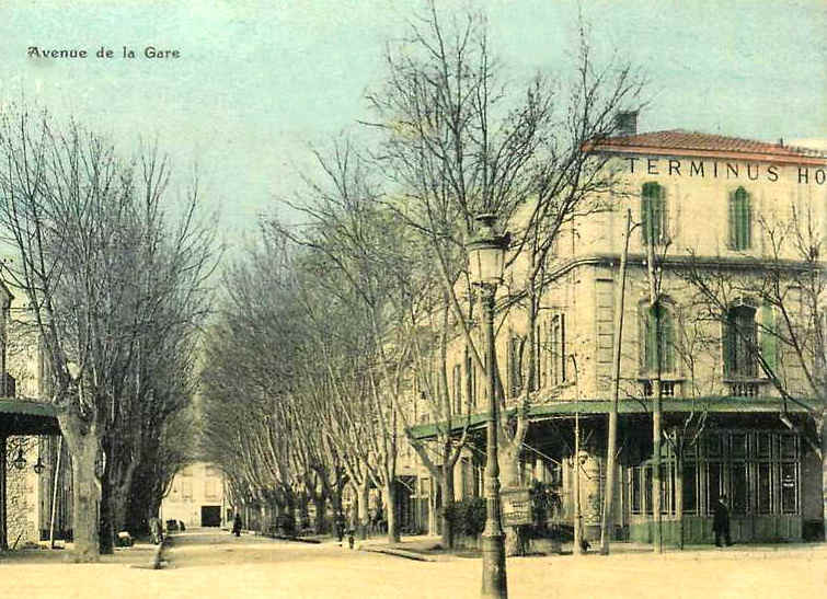 Avenue de la gare de Cavaillon