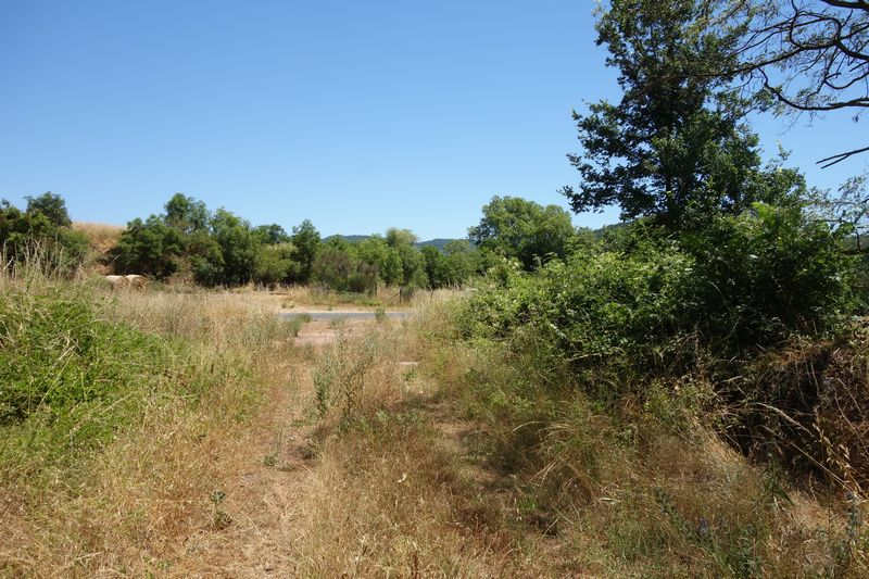Emplacement de la halte de Calmels