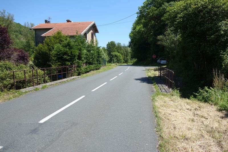 de la halte de Fabas  la gare d'Ambialet