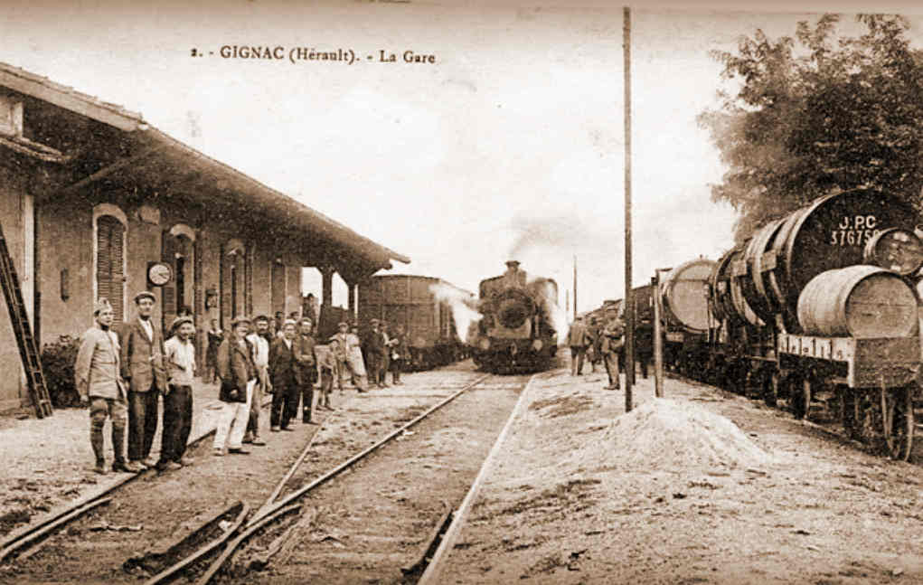 Emprise de la gare de Gignac