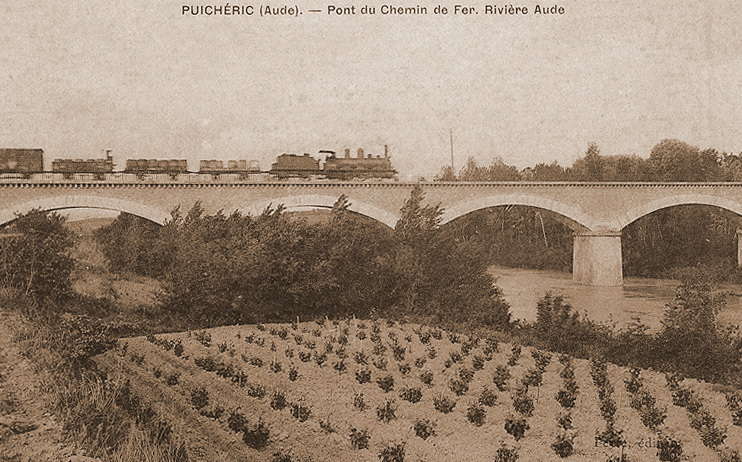 De la gare de Puichéric à la gare de Saint-Couat