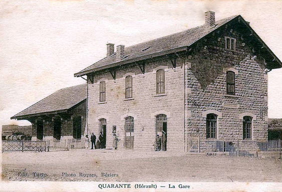 Gare de Quarante-Cruzy