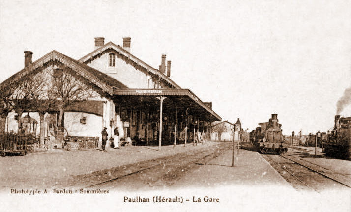 De la gare de Lézignan-la-Cèbe à la gare de Paulhan
