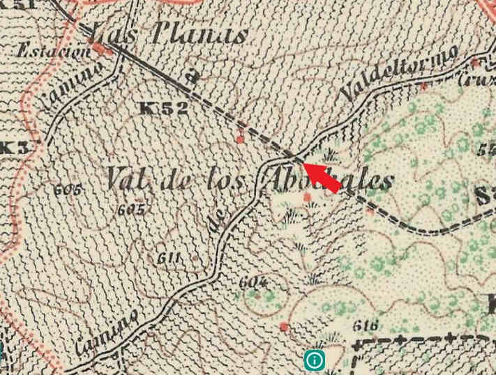 Antigua línea de ferrocarril "La Puebla de Hijar - Alcañiz - Tortosa"